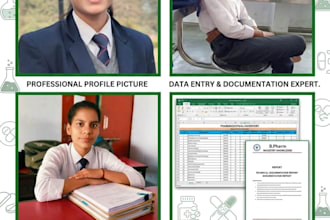 do professional pharmaceutical data entry and technical documentation