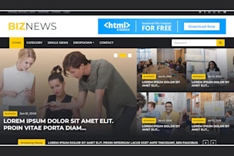 design wordpress newspaper website news website guest posting wordpress blog
