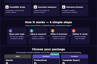 do ai powered research, data analysis, market research and competitor analysis