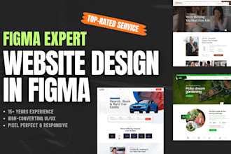 design a premium figma website for high conversions