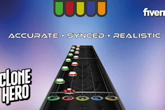 create accurate custom clone hero charts