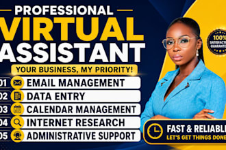 be your personal virtual assistant, creative assistant, administrative VA