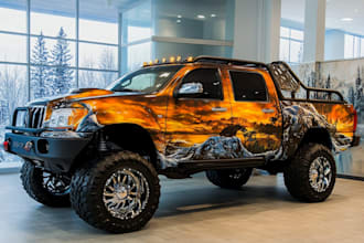 make vehicle wrap, car wrap