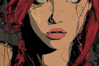 draw comic book illustratio for you