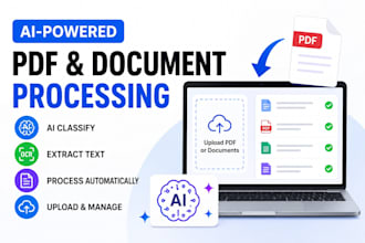 build an ai powered document processing web app