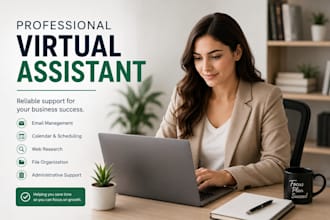 be your professional virtual assistant for daily tasks