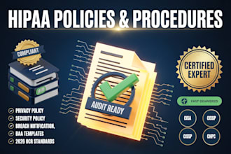 write hipaa policies and procedures for your healthcare business
