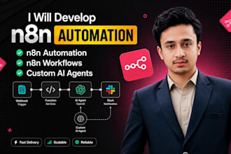 n8n automation workflows and custom ai agents development