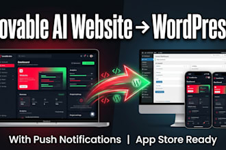 convert lovable ai to wordpress with elementor