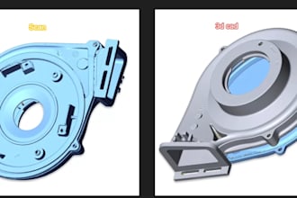 reverse engineering cad model from scan stl