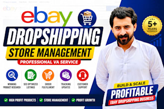 profitable ebay dropshipping store management and automation