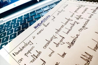 convert handwriting and translation to ms word or PDF typing