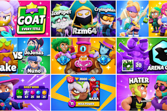 design a brawl stars thumbnail