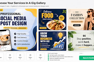 design youtube thumbnails and social media posts