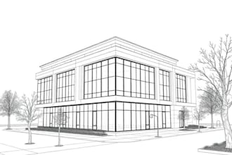 model your building in revit and generate drawings