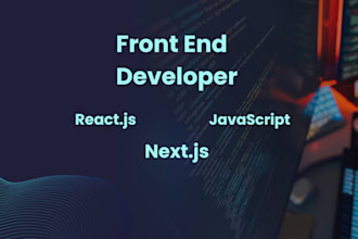 build responsive react and next js website