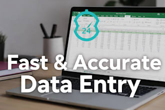 iwill do fast and accurate data entry