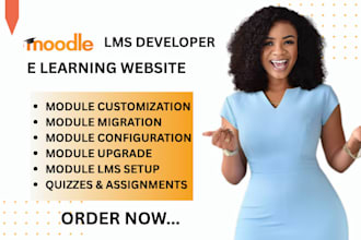 install, customize, fix and upgrade moodle lms course website