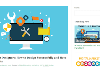 upload and optimize wordpress blog posts