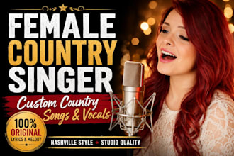 be female country singer songwriter, lyrics composer for country song, country