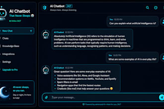 build an ai chatbot for ecommerce or real estate business