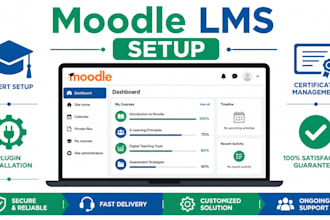 install, customize and fix your moodle lms professionally