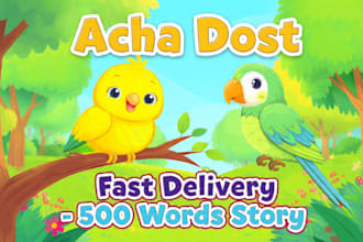write engaging urdu kids stories with morals