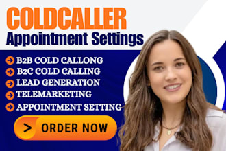your cold caller, appointment setter cold calling sdr appointment setting
