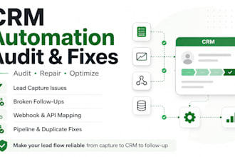 crm  workflow automation audit, fixes and optimization