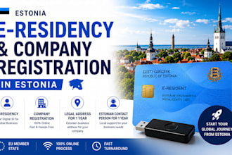 register estonia company and apply for estonia e residency