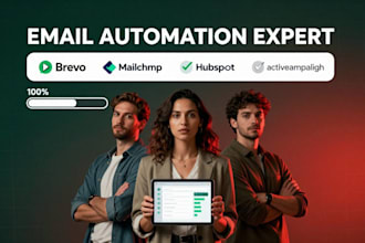 brevo expert email marketing automation mailchimp hubspot setup activecampaign