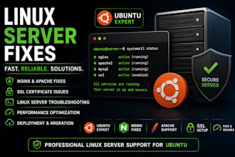 fix linux server, nginx, apache and SSL issues
