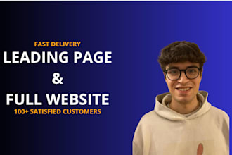 create website design with expert website builder skills