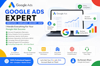 resolve google ads verification and business operations bov