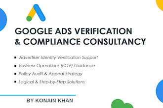 resolve google ads verification and business operations bov