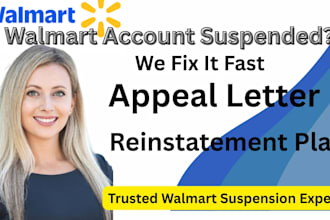 fix your walmart seller account suspension and get you reinstated