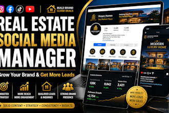 manage social media for real estate agents and realtors