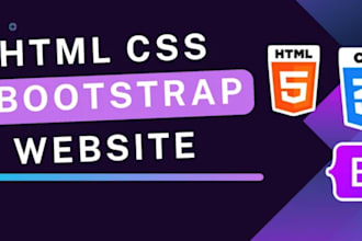 be HTML CSS static website maker or frontend web developer