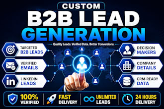 find email address and do targeted b2b lead generation