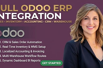 odoo sales inventory accounting crm warehouse workflow setup and system modules