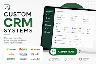 build a custom CRM system for your business