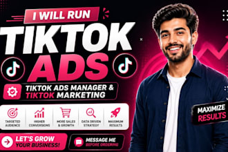 run tiktok ads campaign, tiktok advertising as your tiktok ads manager