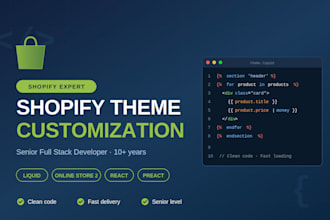 customize your shopify theme with liquid and react