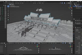 do 3d character for your web