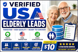 deliver premium USA elderly leads for sales