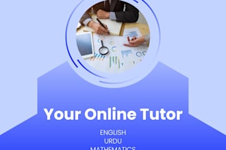 provide online tutoring for english and school subjects