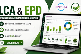 conduct life cycle assessment lca using openlca for sustainability analysis