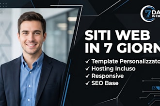 sito web responsivo in 7 giorni