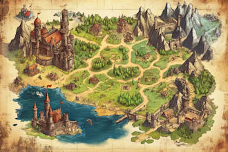 draw fantasy maps and city maps