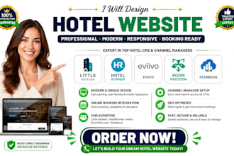 build little hotelier hotelrunner eviivo roomraccoon resnexus cms hotel website